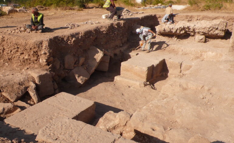 ﻿Missione archeologica dell’Università di Pisa in Turchia: identificato l’archivio dell’antica città di Doliche