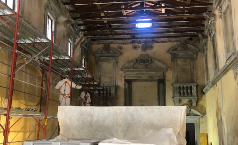 ﻿PNRR, in corso l’intervento di restauro dell’ex Chiesa della Qualquonia nel quartiere Sant’Antonio