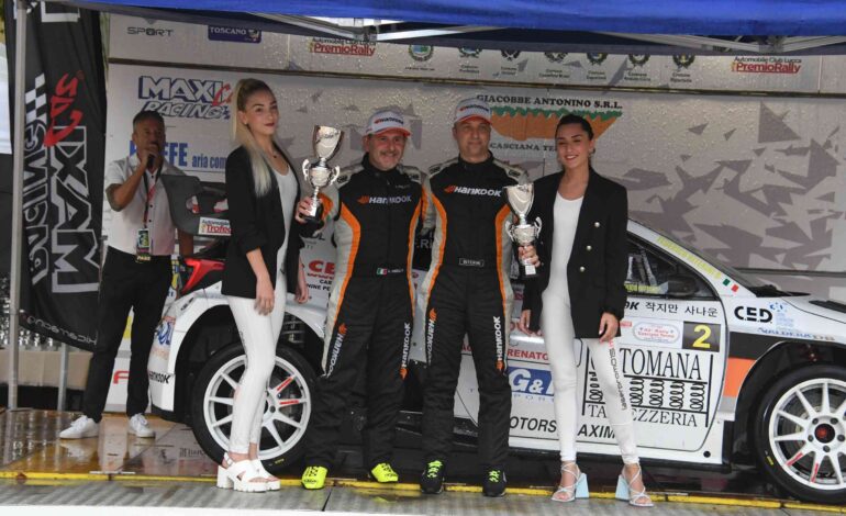 Buona la prima per Fabio Pinelli con la Toyota GR Yaris Rally