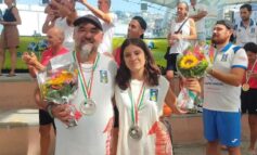 Agnese Casini e Daniele Gennai a Genova alle finali di Beach Bocce