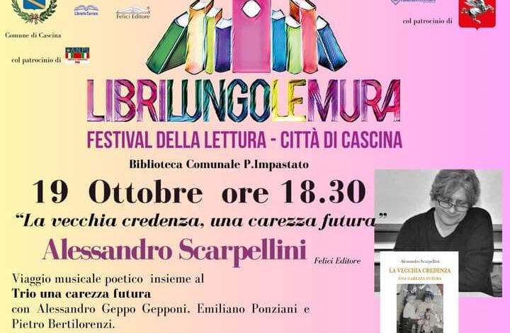 Festival della lettura “Libri lungo le mura” a Cascina