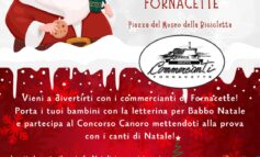 ﻿Alla festa dei commercianti di Fornacette si canta con Babbo Natale